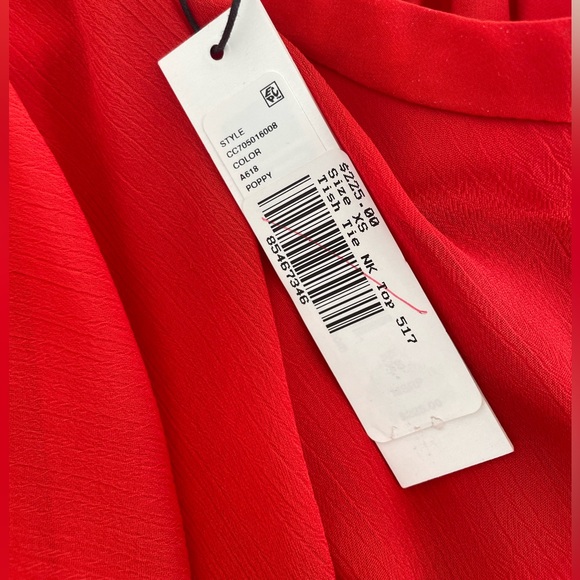 Alice & Olivia Red Blouse - Picture 4 of 4